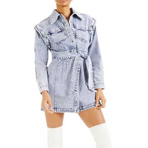 CULPOS X INC Jean dress. - Picture 2 of 2